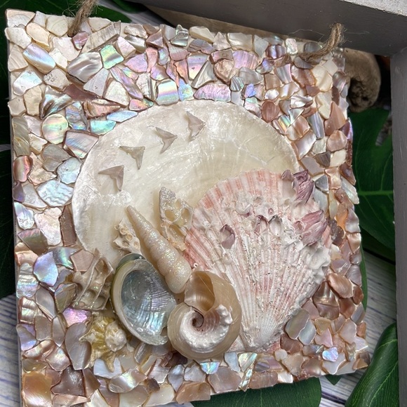 Real Mother of Pearl & Abalone PCs crafting jewelry inlays beads mosaics DIY lot - Picture 7 of 16